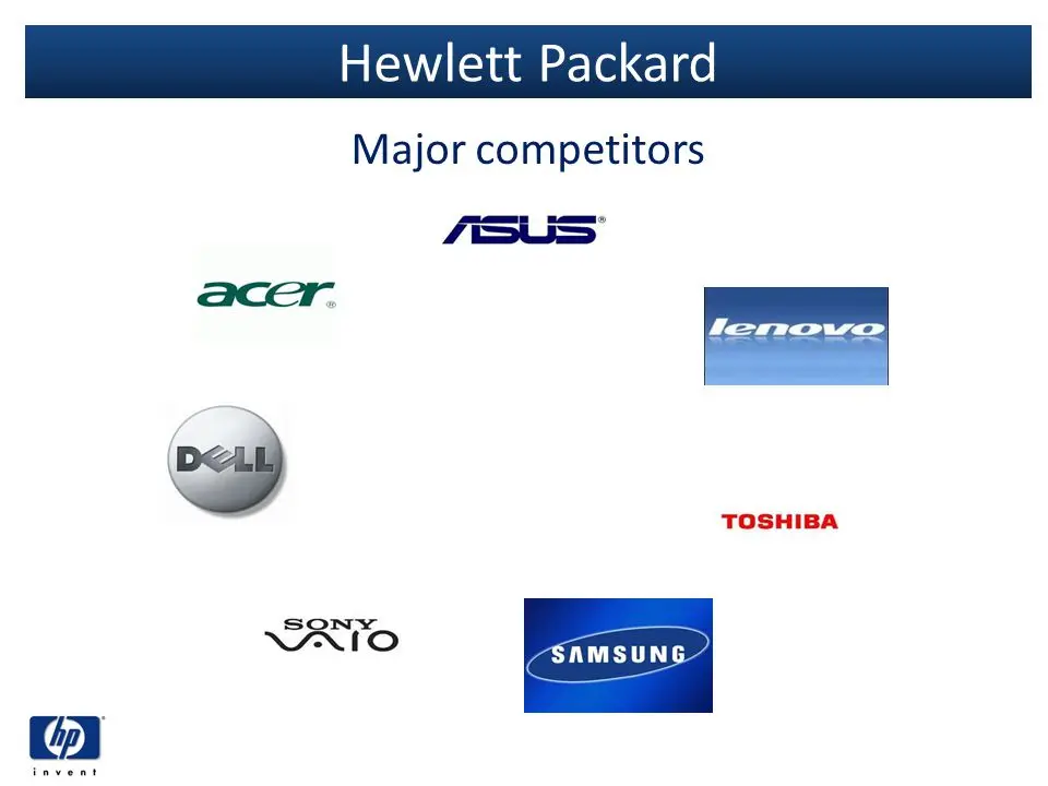 hewlett packard competitors - Are HP and Microsoft competitors