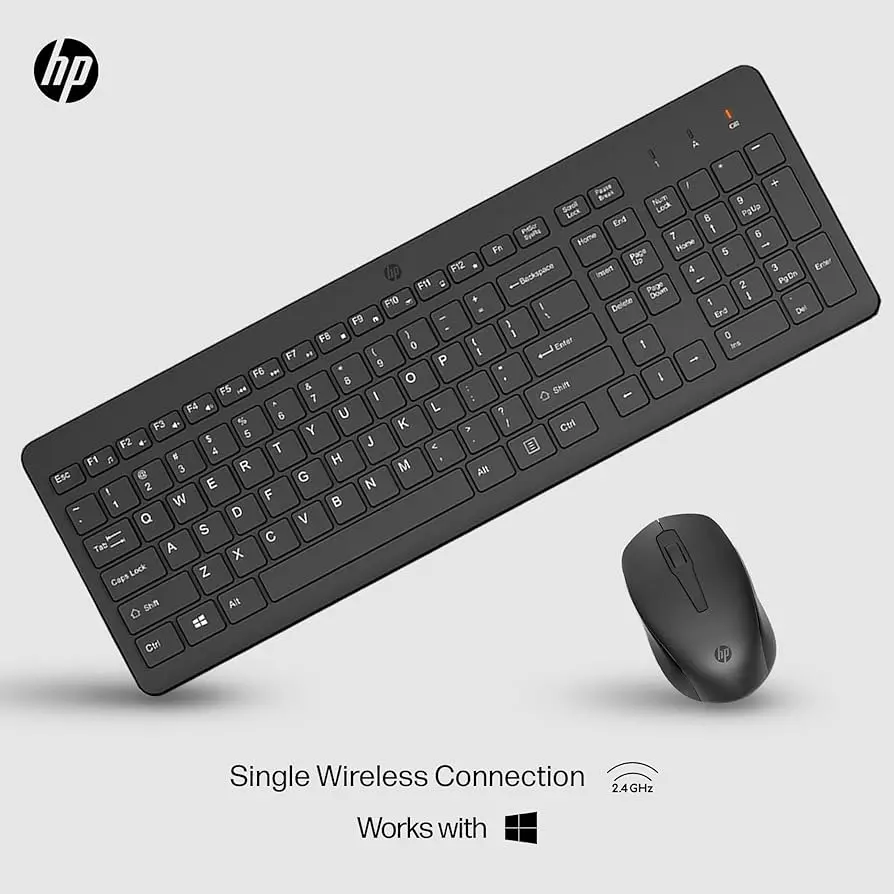 Hp wireless keyboard & mouse receiver: simplify your setup