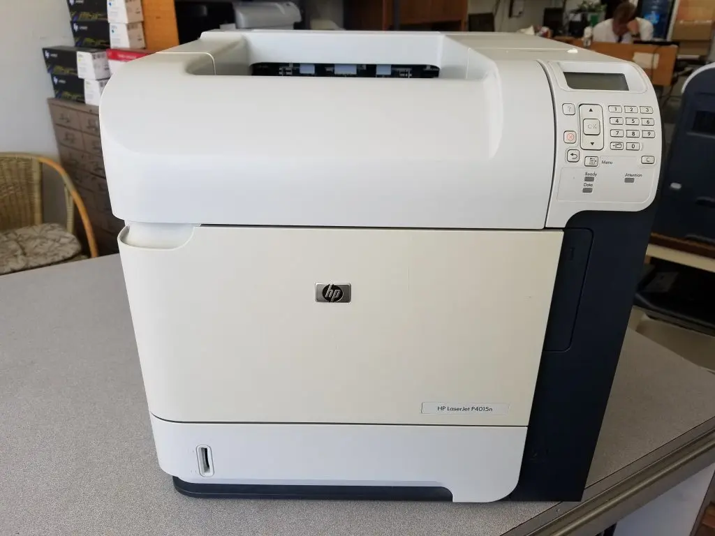 hewlett-packard laserjet p4015n dua printer - Can HP LaserJet P4015N print double sided