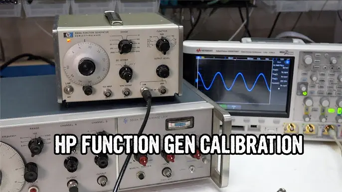 hewlett packard function generator vintage - Does a function generator supply power