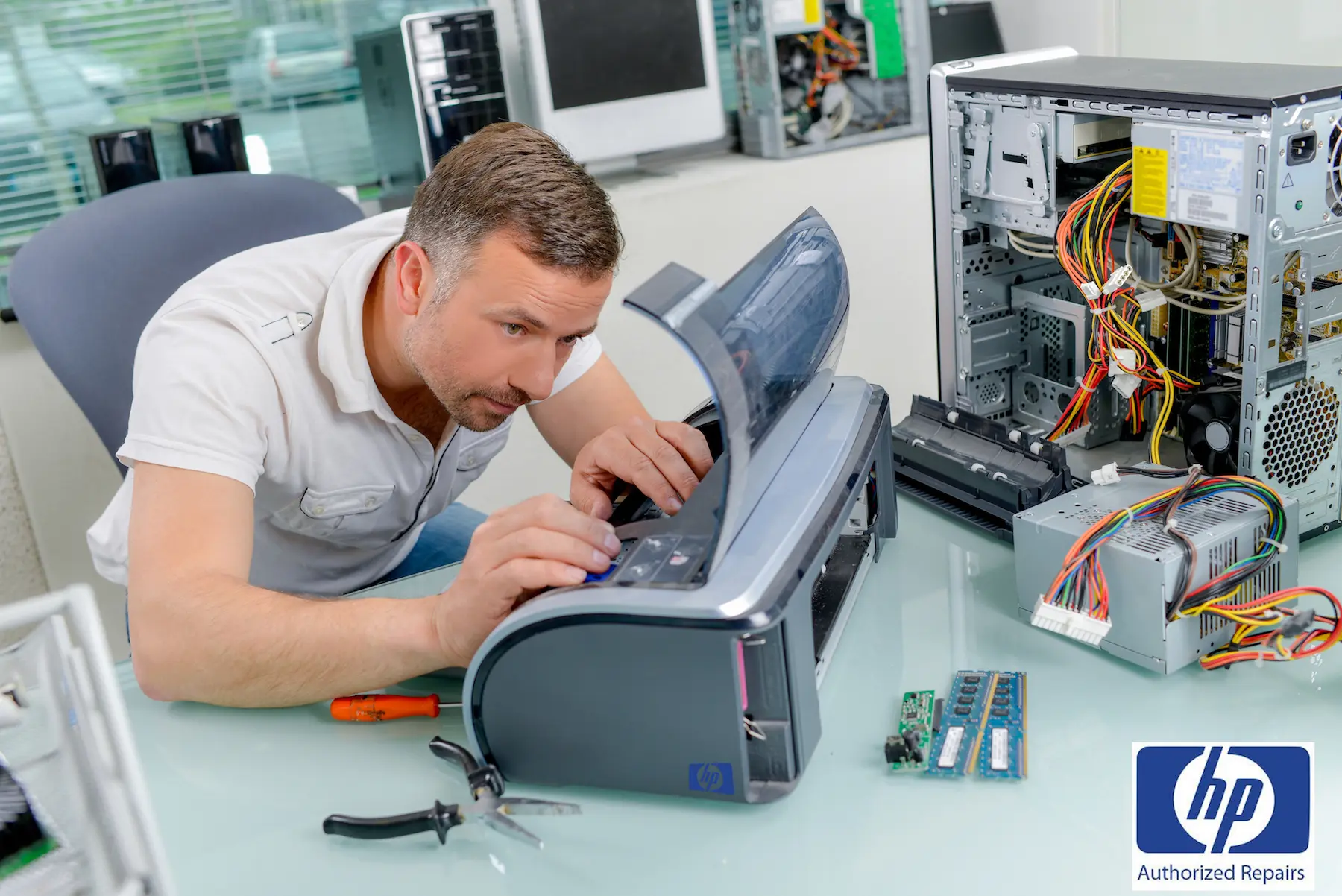 hewlett packard printer service repair certified - Does Geek Squad troubleshoot printers