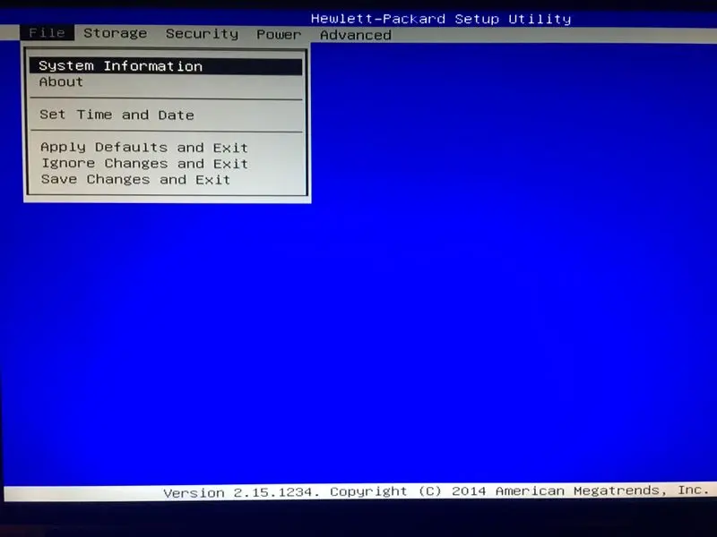 hewlett packard setup utility safe mode - How do I boot into Safe Mode from Command Prompt