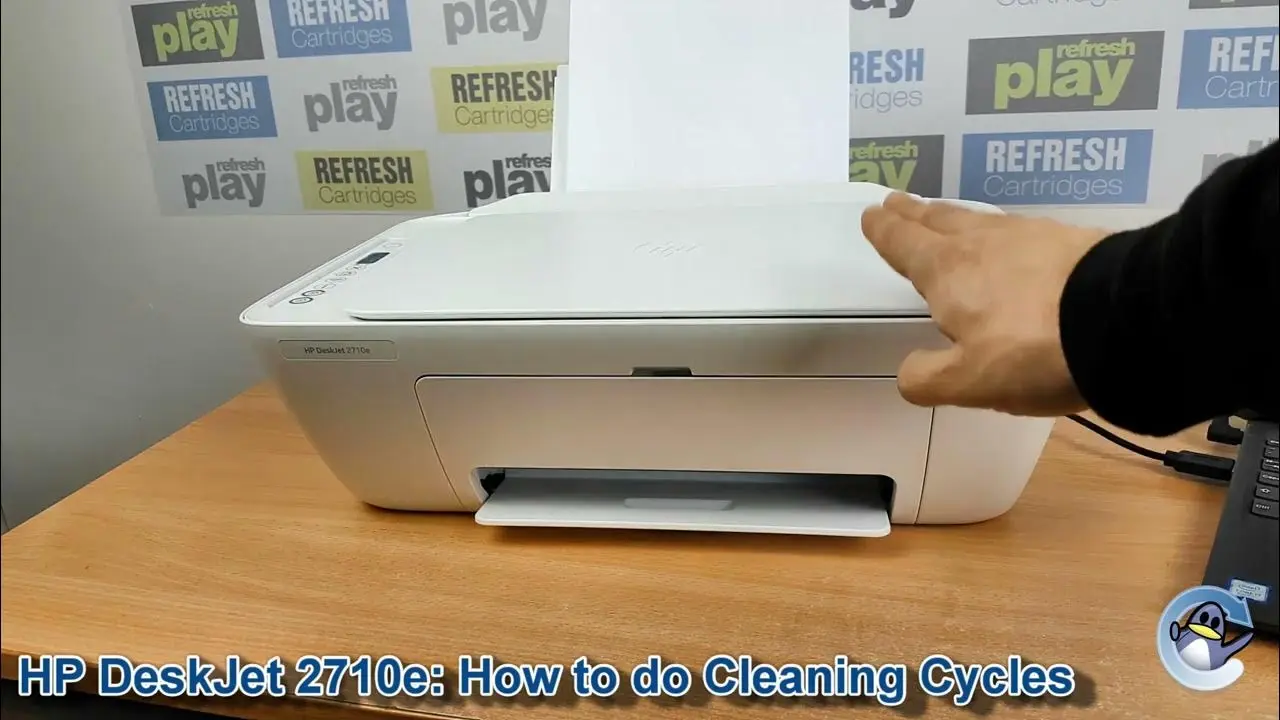 how to clean a hewlett packard printer - How do I clean the streaks on my HP printer