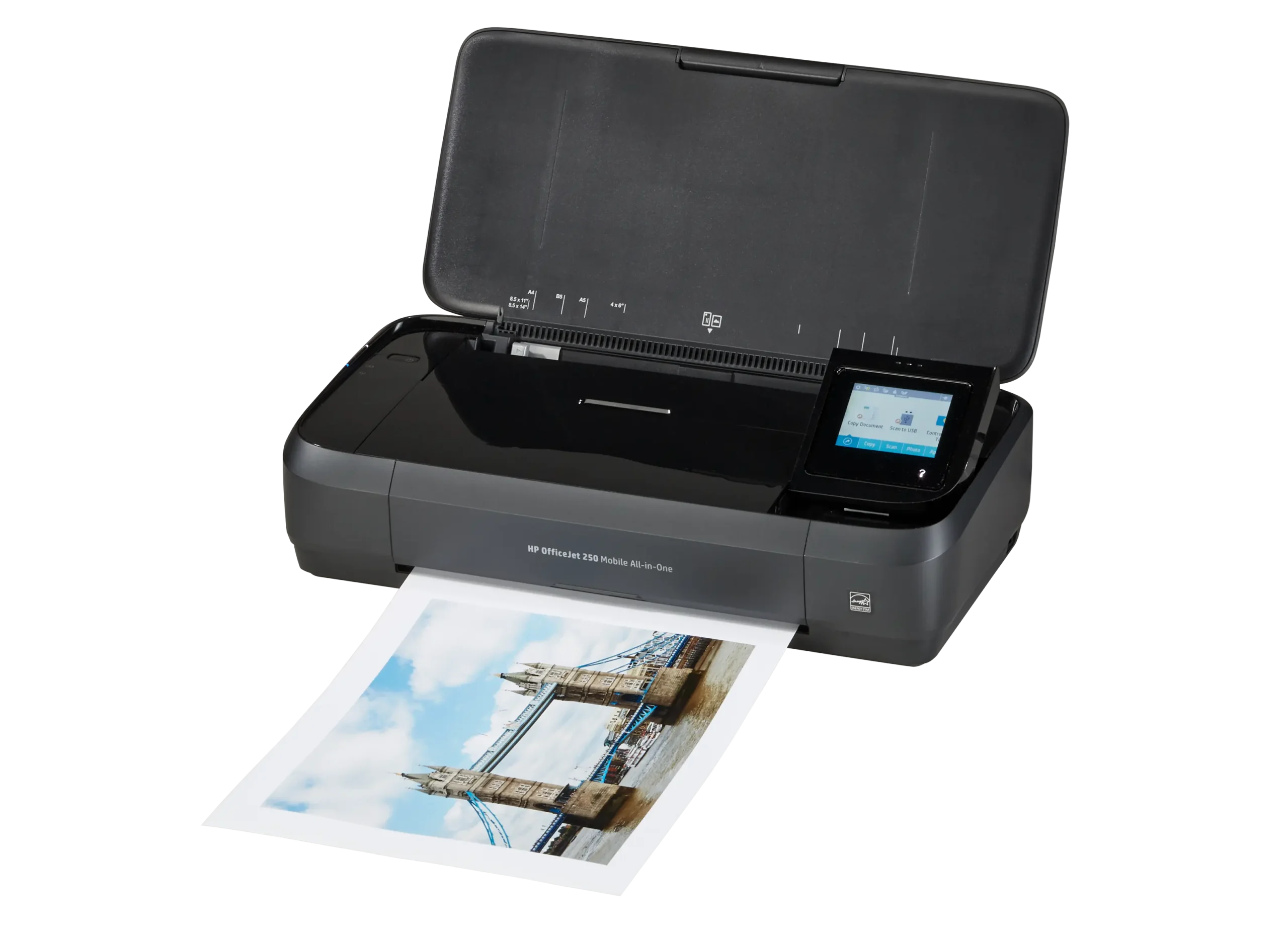 hewlett packard 250 printer - How do I copy on my HP 250 printer