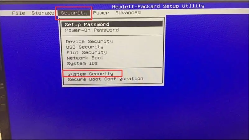 hewlett packard computer setup enable virtualization - How do I enable virtualization on HP Setup Utility