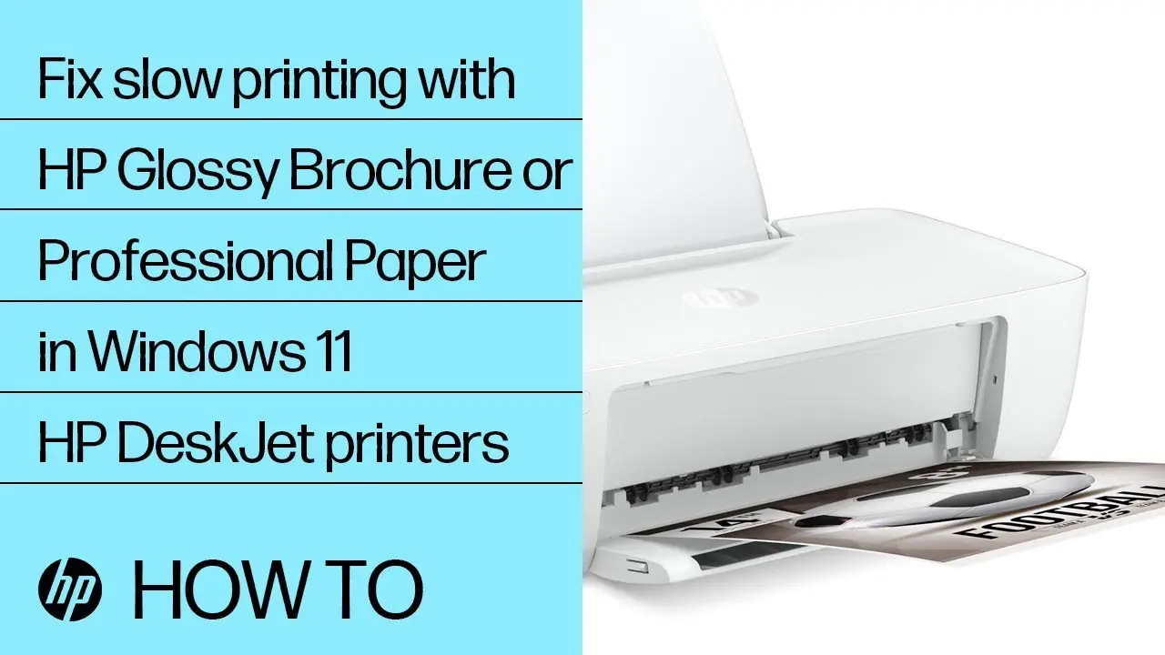 hewlett-packard printer operating very slowly - How do I fix a slow printer