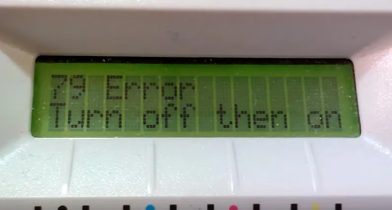 error 79 hewlett packard printer - How do I fix error 79