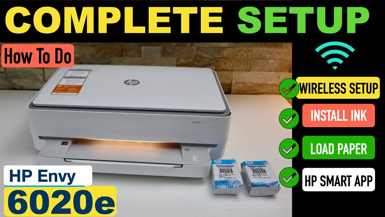 install hp envy hewlett packard printer - How do I install my HP Envy printer