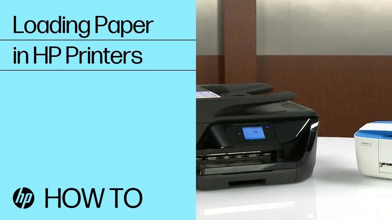 hewlett packard hp printer 8610 how to load paper - How do I load paper into my HP Officejet 6978