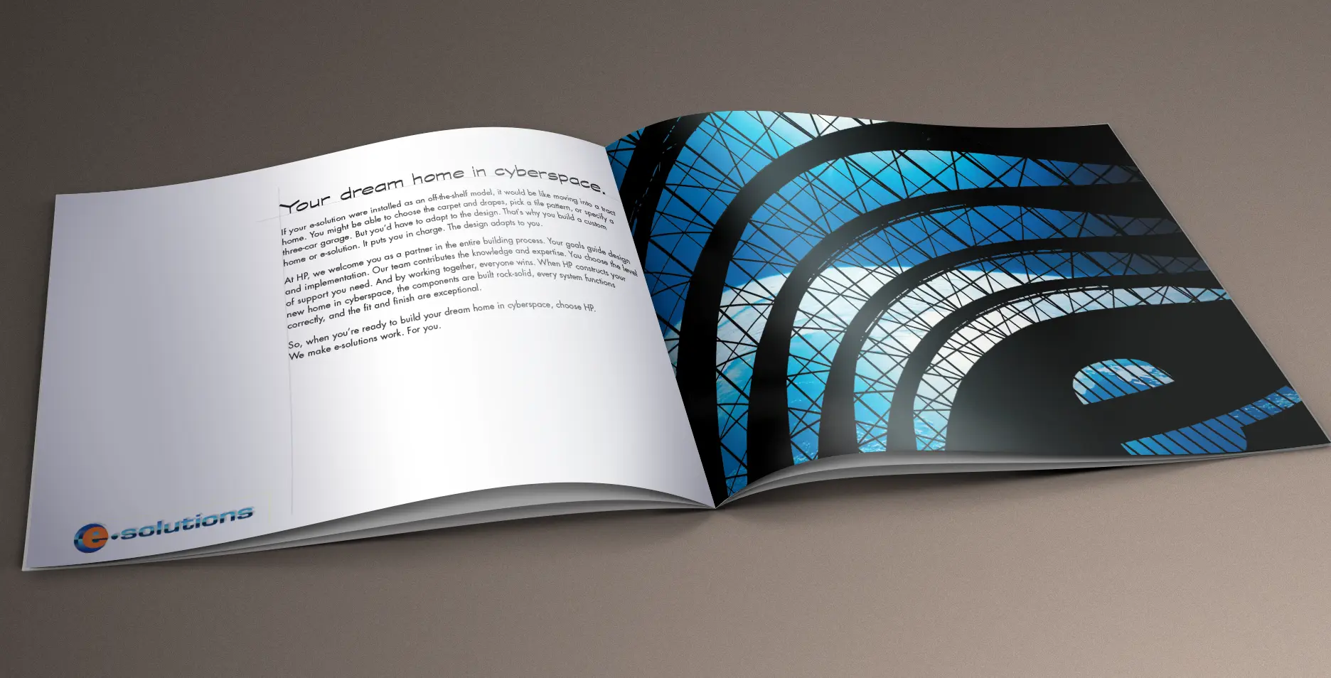 hewlett packard brochure template - How do I print a brochure template