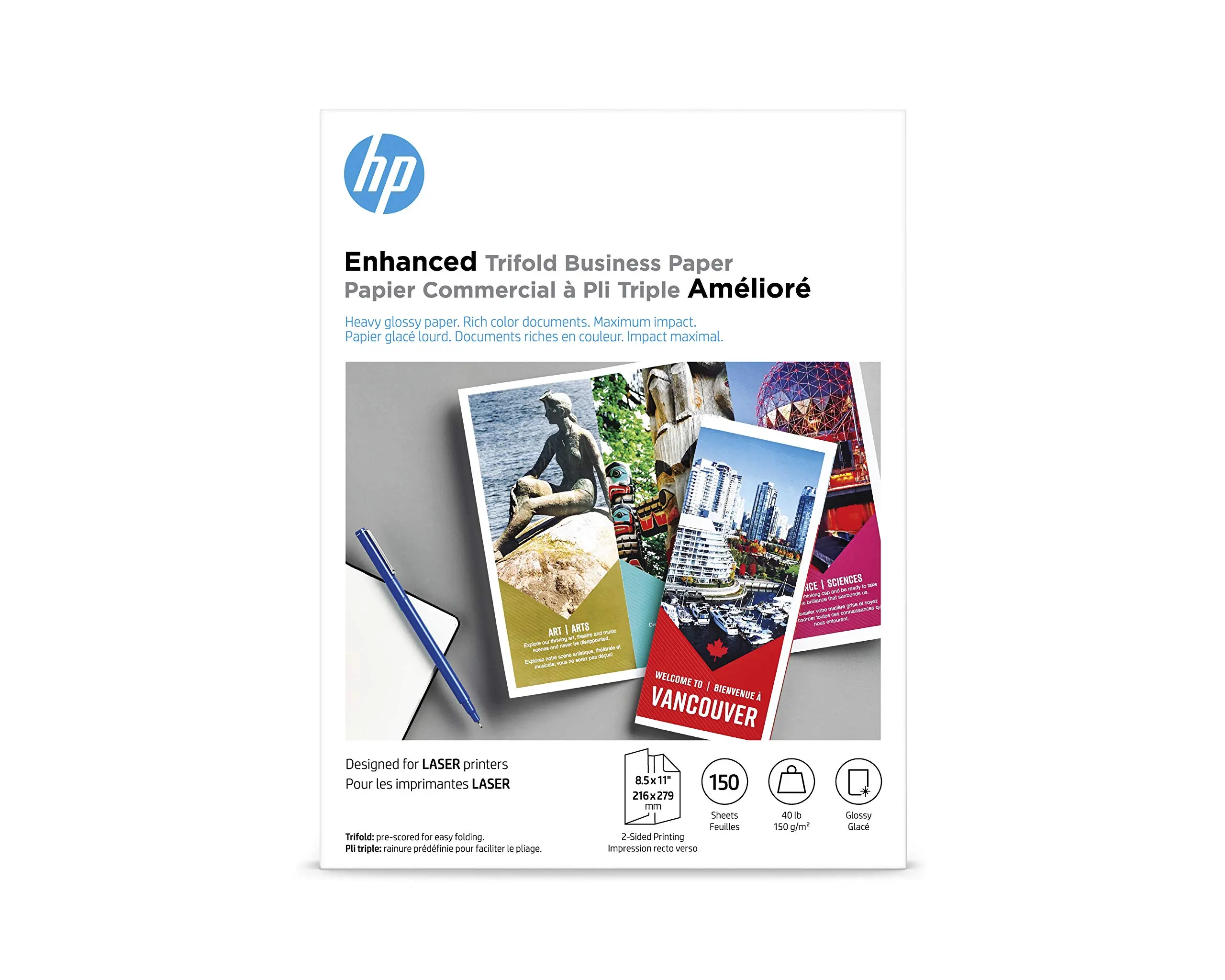 hewlett packard sample booklet wide format paper - How do I print like a book on my HP printer