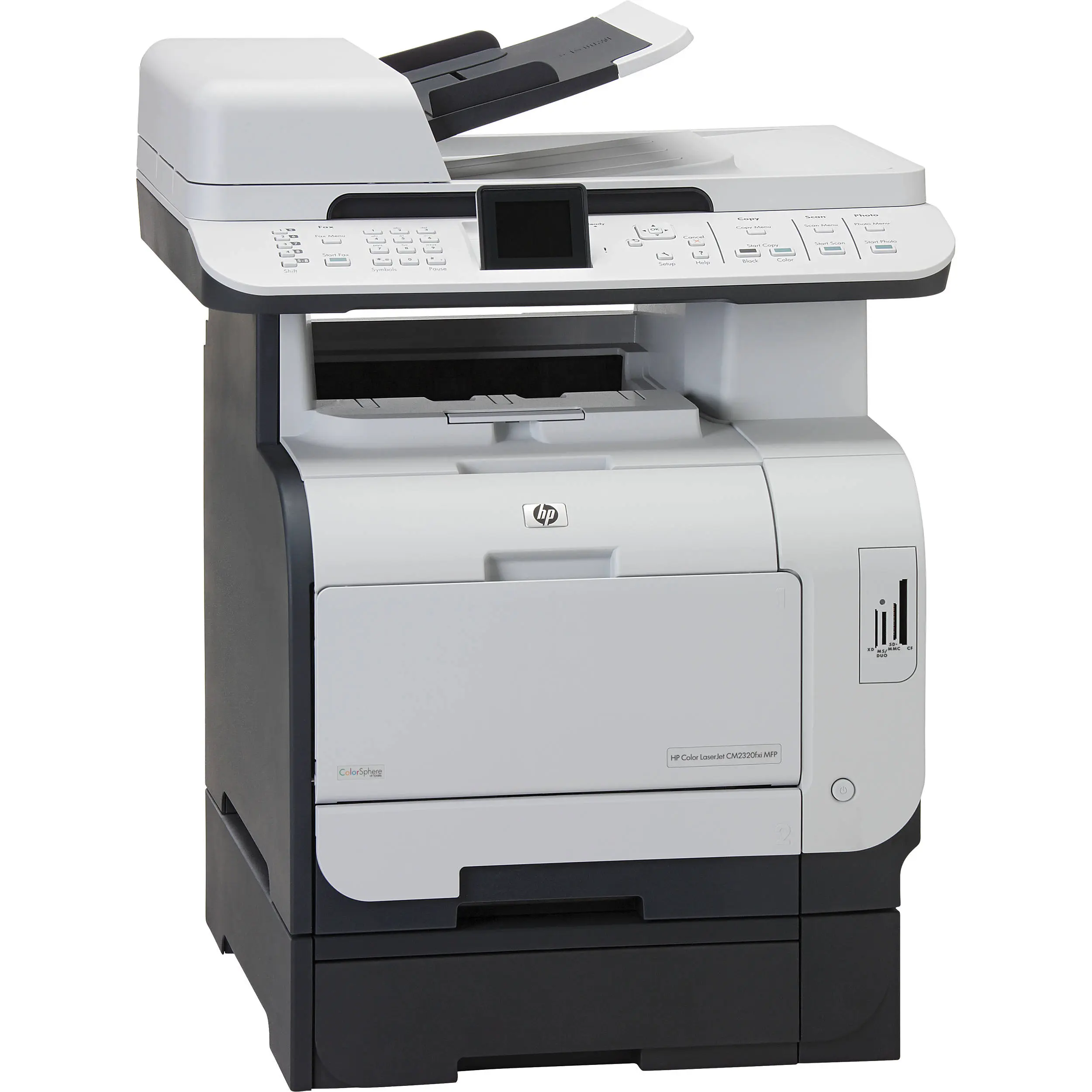 hewlett packard hp color laserjet cm2320fxi mfp driver - How do I scan from my HP cm2320 to my computer