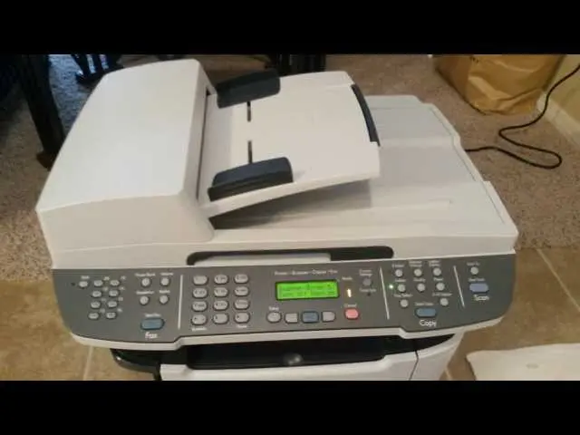 hewlett packard laserjet m2727nf multifunction printer - How do I scan on HP m2727nf