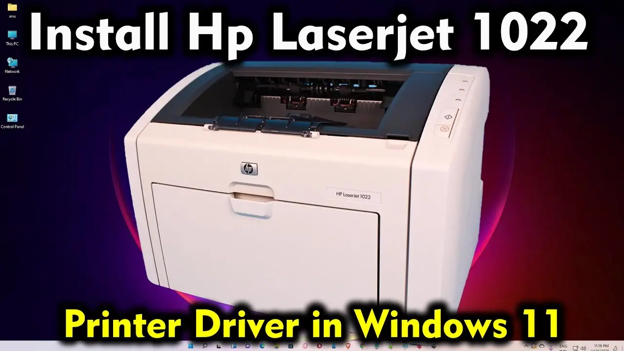 hewlett packard 1022 install - How do I set up my HP printer for the first time