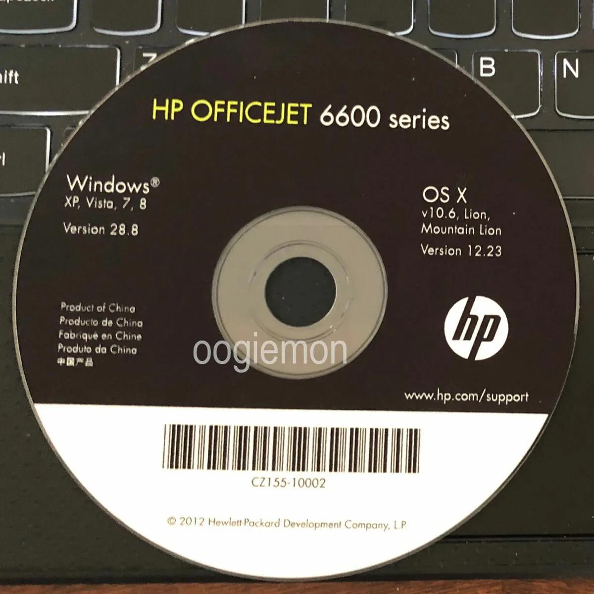 hewlett packard 6600 printer software - How do I update my Officejet 6600