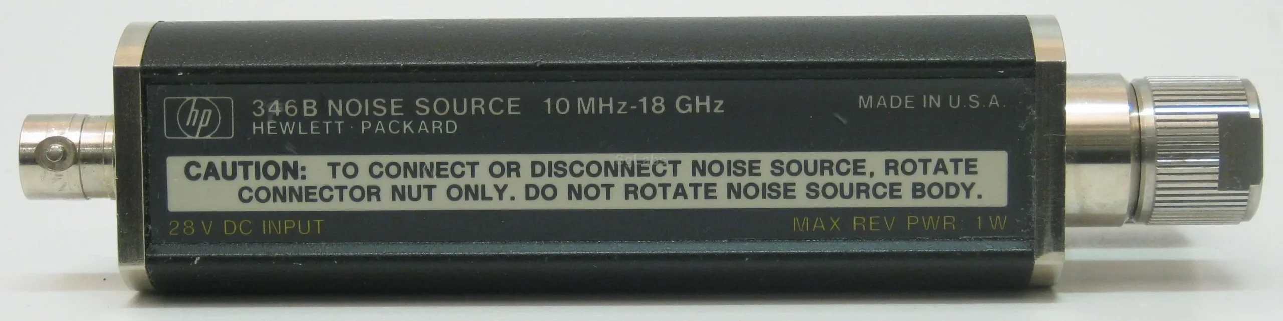 hewlett packard 346b - How do you measure noise figures