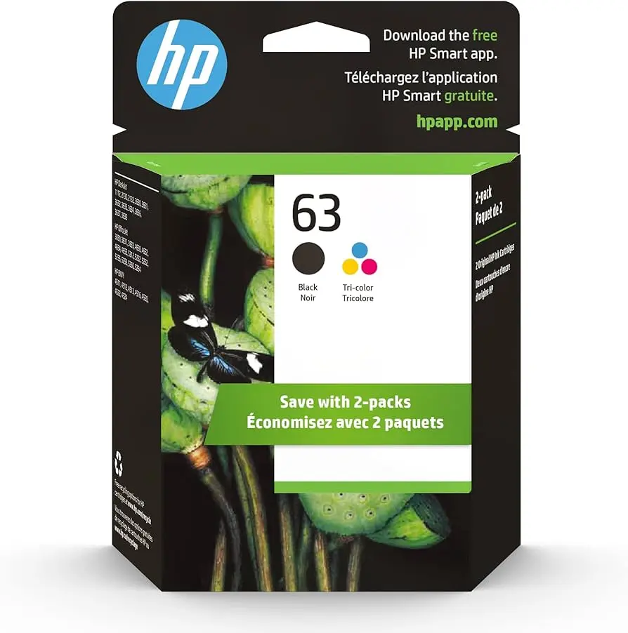 hewlett packard inkjet cartridge 63 - How long does 63 ink last