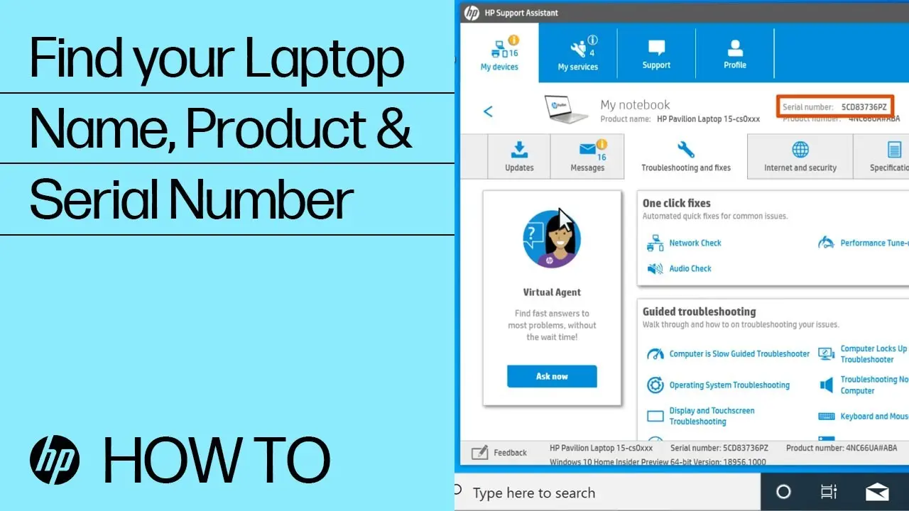 how to identify a hewlett packard desktop model - How to find model number of HP desktop using command prompt