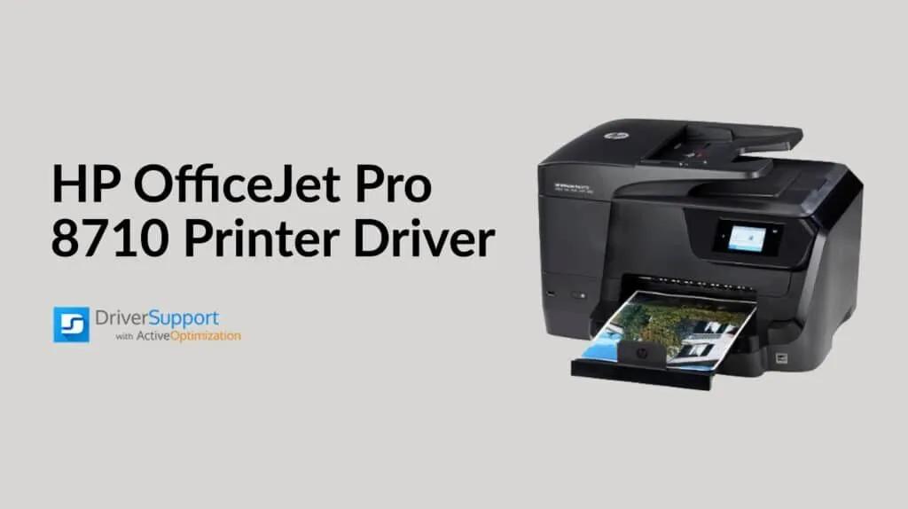 hewlett packard 8710 driver - How to install HP 8710 printer