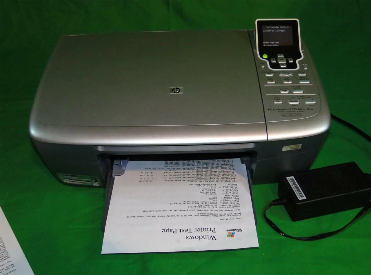 hewlett packard 2575 all in one - How to install HP Photosmart c3100 series all-in-one