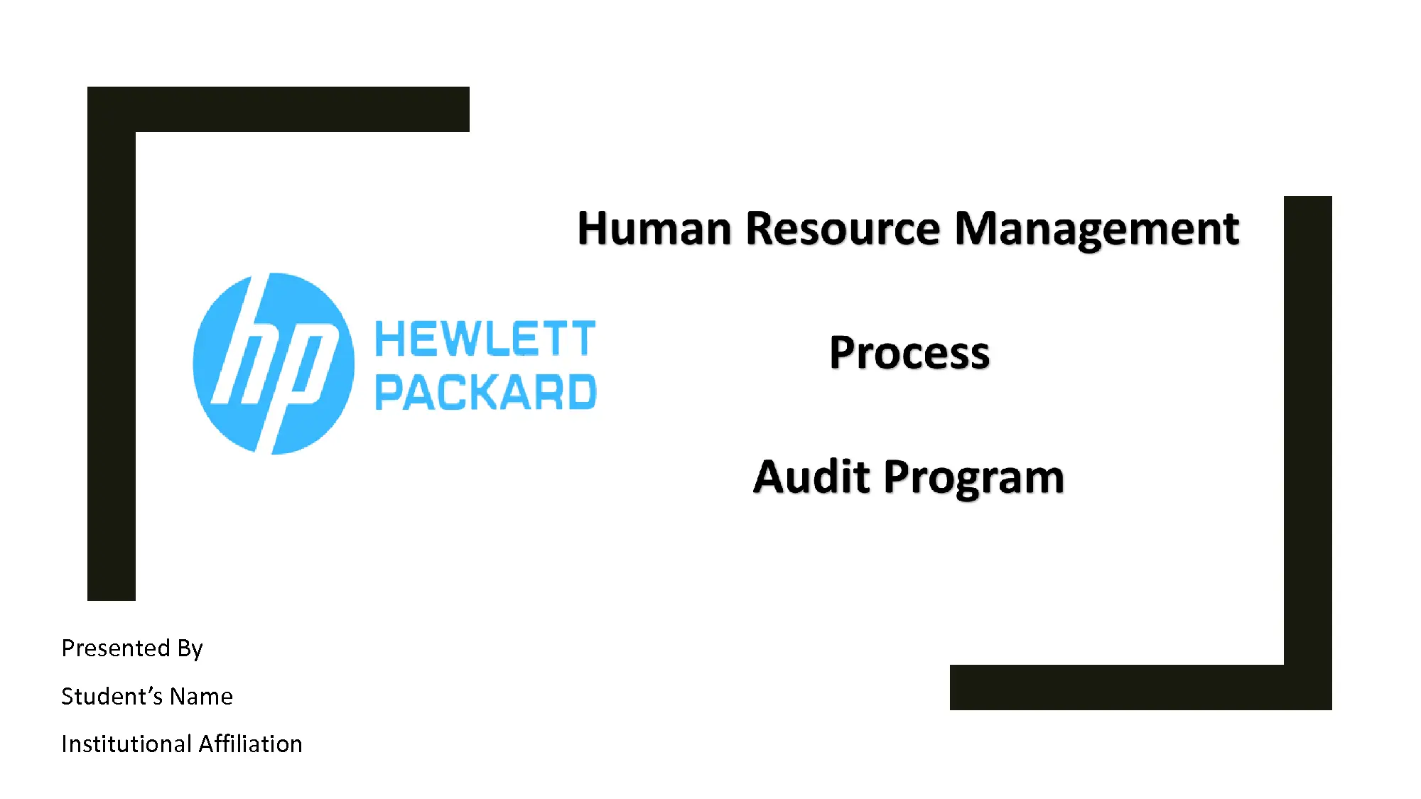 hewlett packard human resource - Is human resources customer service