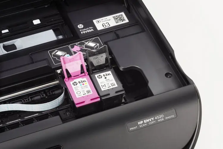 howto install black cartridge 63 in hewlett packard 3634 printer - What cartridges for HP 3634