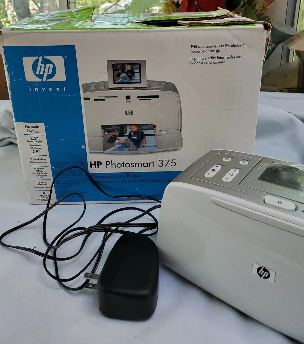 hewlett packard photosmart 375 - What does a Photosmart printer do