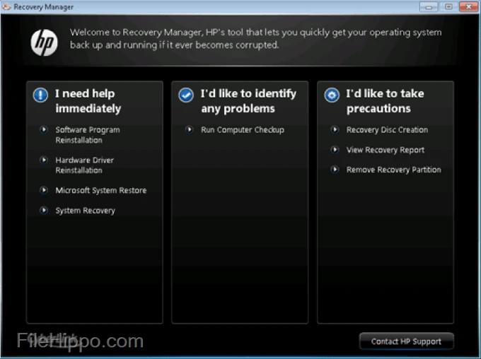 what is hewlett-packard recoverymanager - What does HP Recovery Manager do