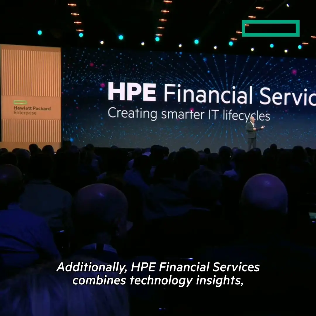 hewlett packard enterprise financial services - What does HPE Financial Services do
