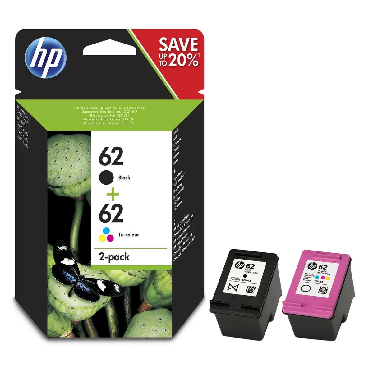 Hp officejet 250 ink cartridges: hp 62 & hp 62xl for optimal performance