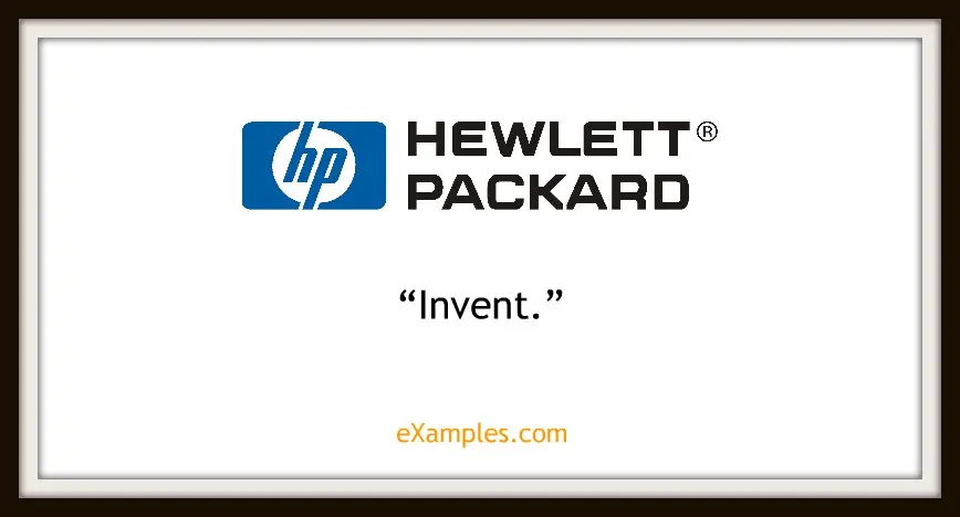 hewlett packard advertising slogans - What is brand idea slogan