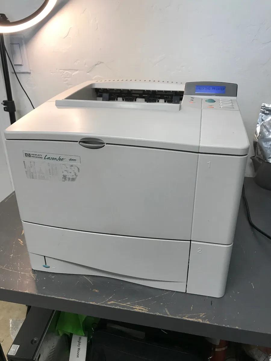 hewlett packard hp laserjet 4000 series download - What is cold reset HP printer