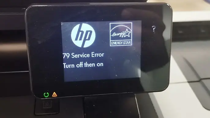 hewlett packard 79 error - What is service error 79 on HP m401