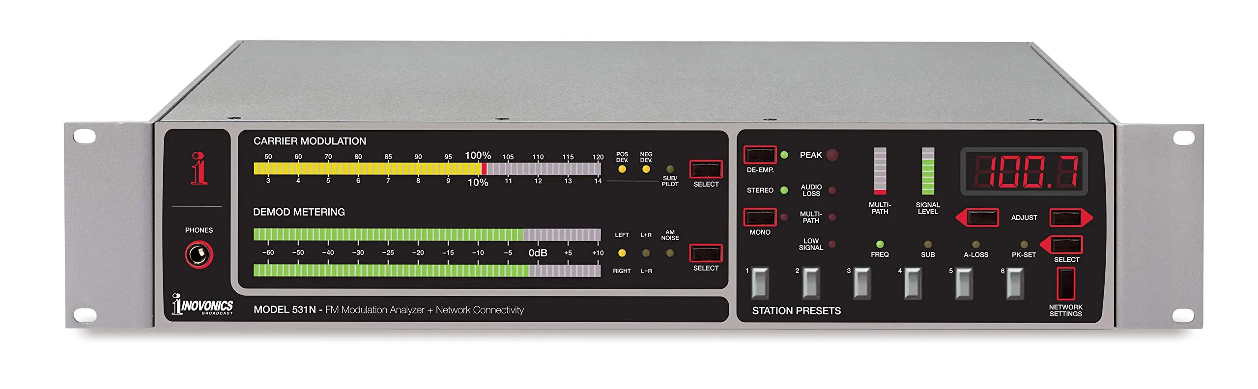 hewlett packard fm modulation monitor - What is the frequency meter of HP 5210A