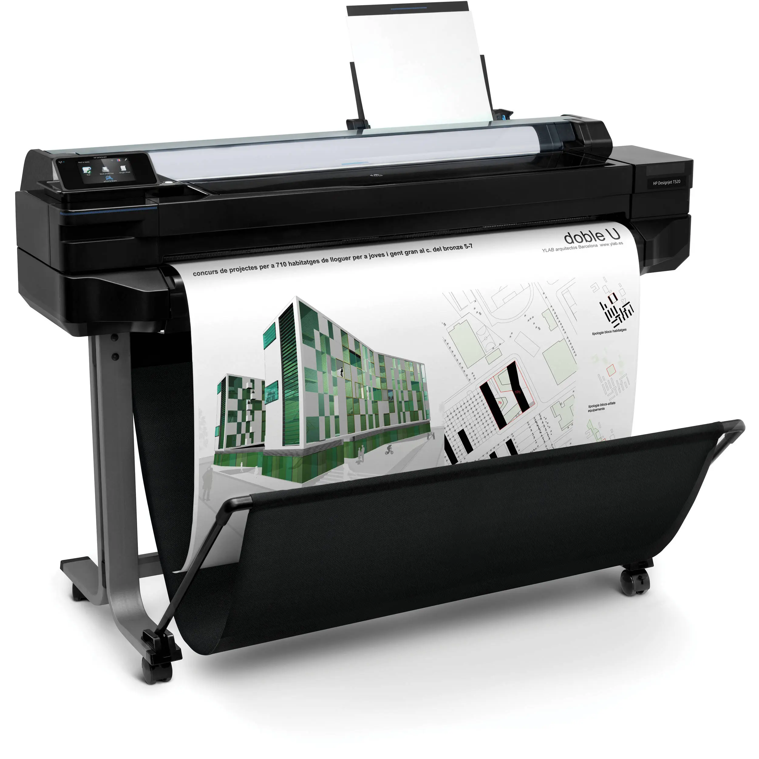 Compact and powerful: hp designjet t520 24 for high-quality prints