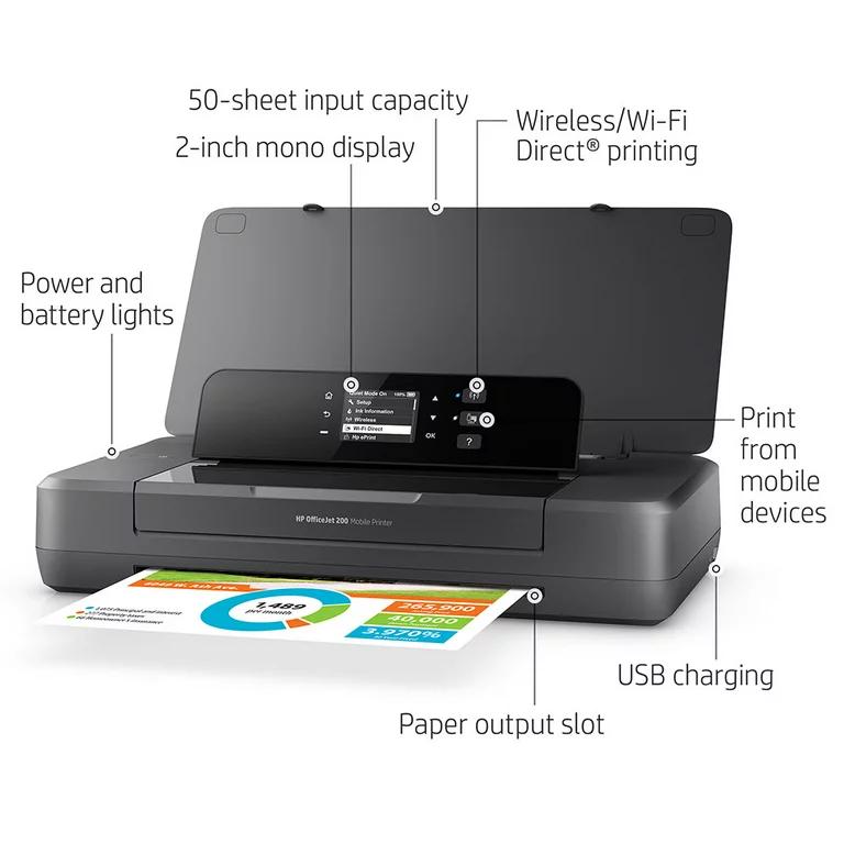 hewlett packard portable printer - What is the purpose of a portable printer