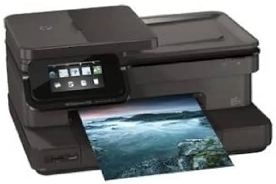 hewlett packard photosmart 7520 e all in one printer - What size does the HP Photosmart 7520 print at