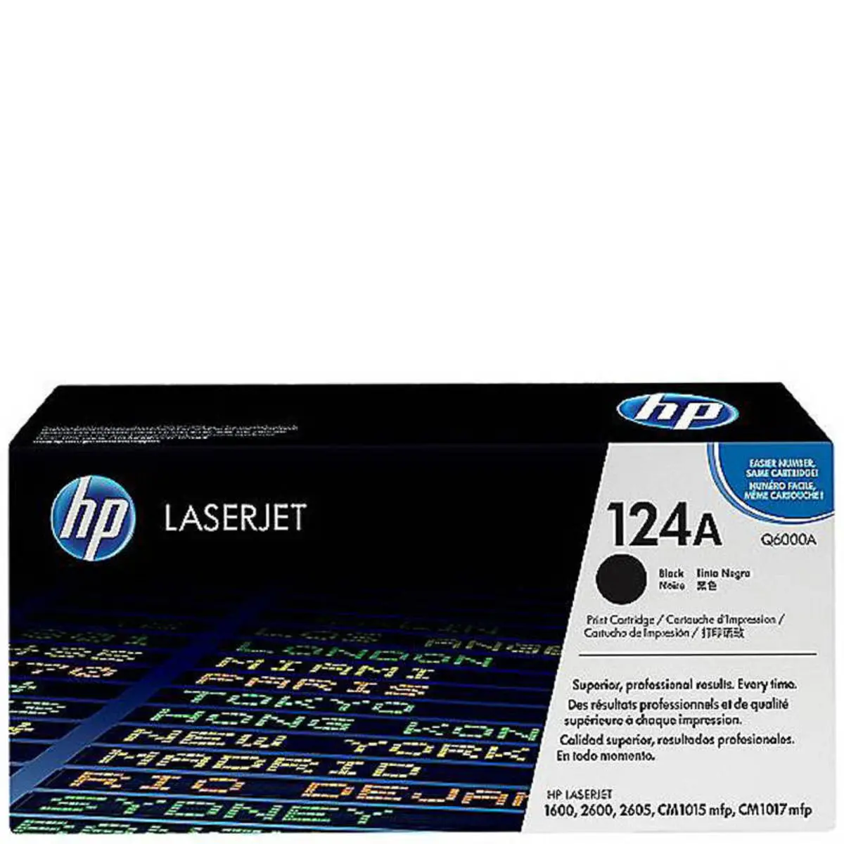 hewlett packard 124a black - What toner is compatible with HP 124A