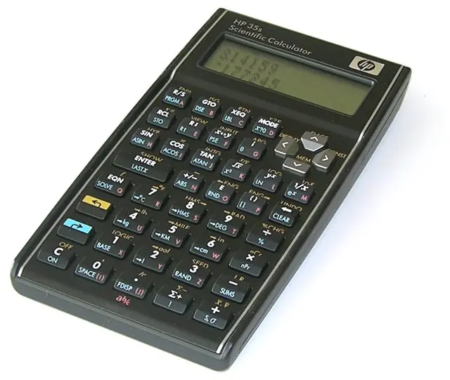 hewlett packard hp 35s scientific calculator - When was the HP-35 calculator released