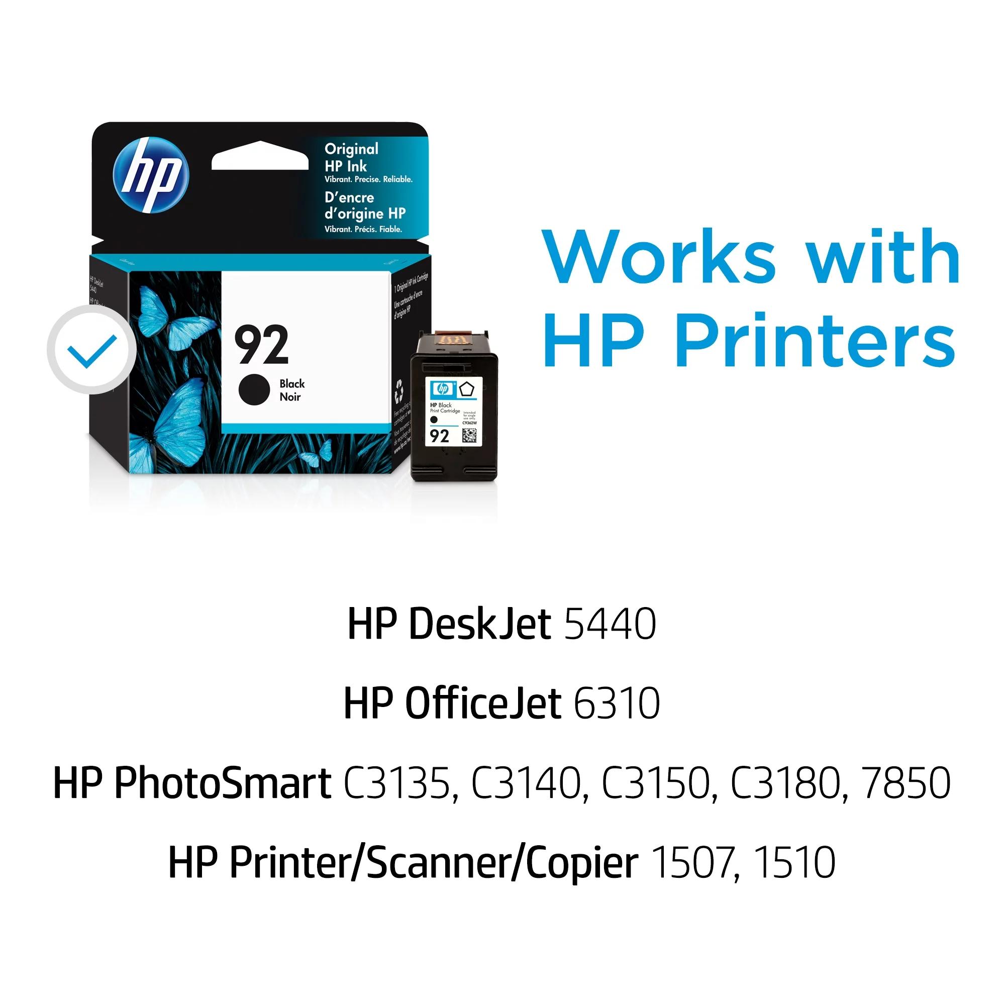 hewlett packard ink cartridges 92 93 - Which HP printers use 92 and 93 ink