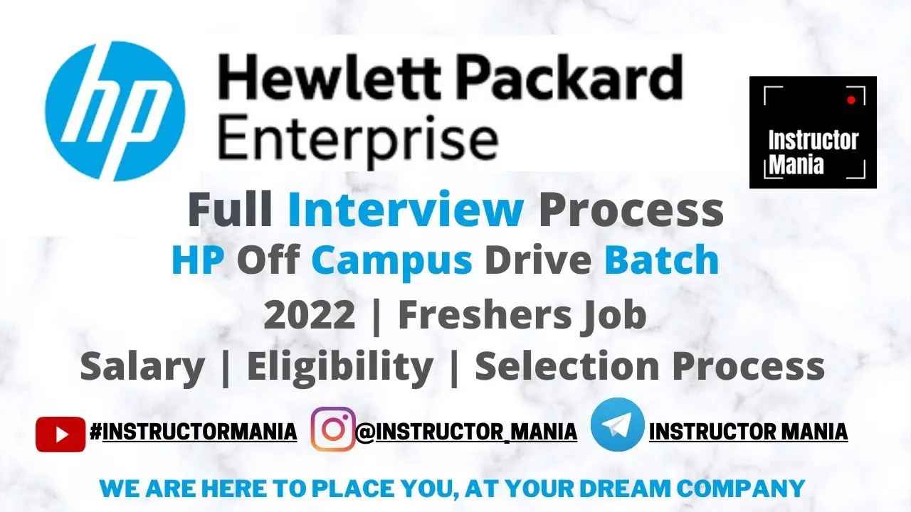 hewlett packard enterprise interview process - Why do you want to join with HP