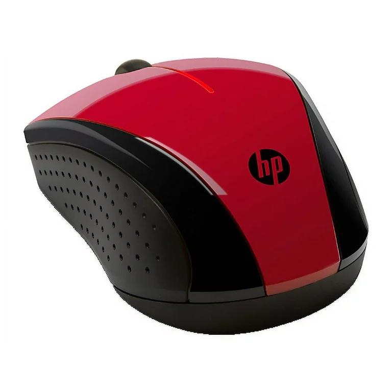 Hp x3000 wireless mouse red: reliable & stylish