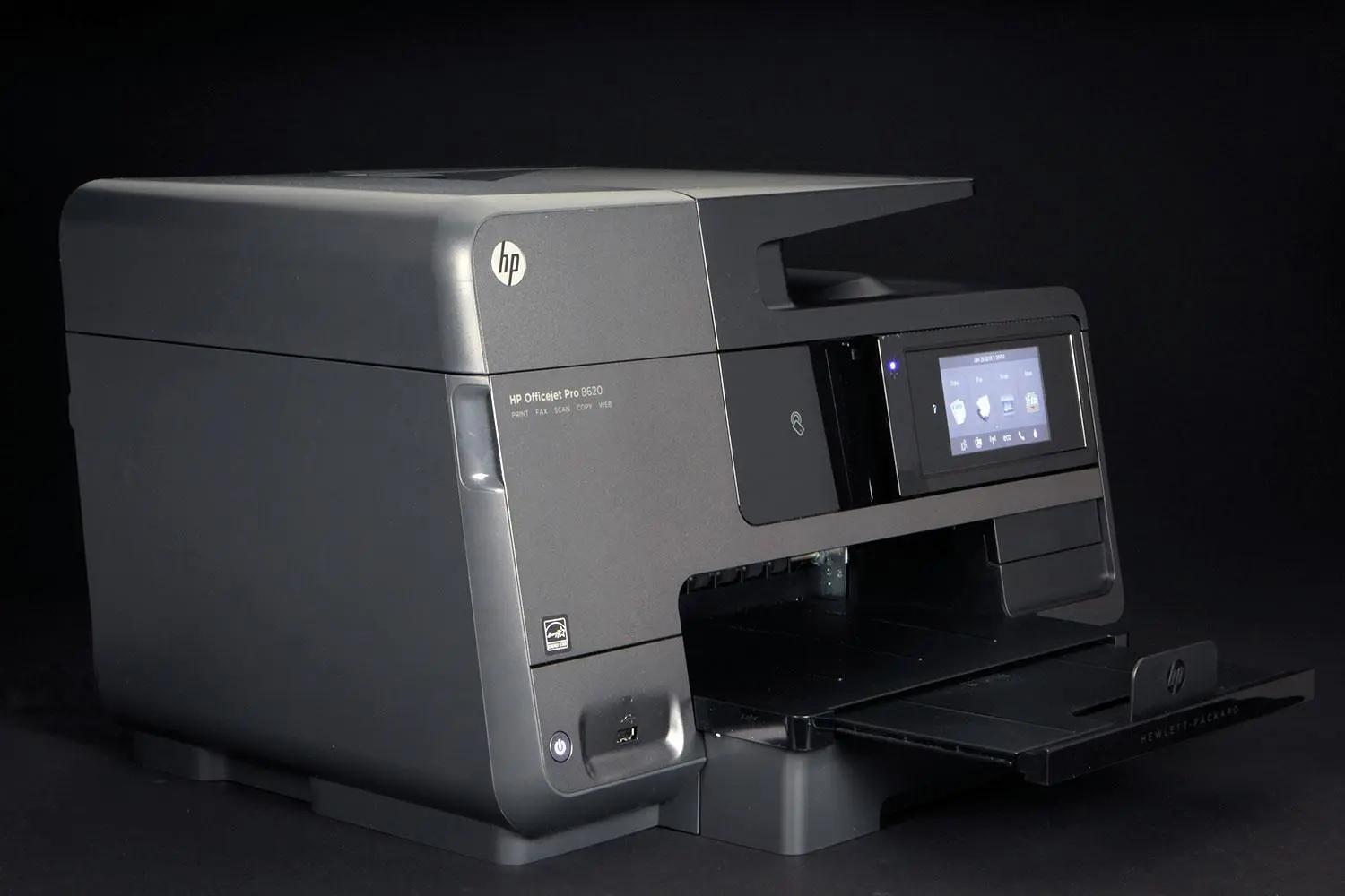 hewlett-packard other hardware printer null print hp officejet pro 8620 - Why isn't my printer printing when it has ink