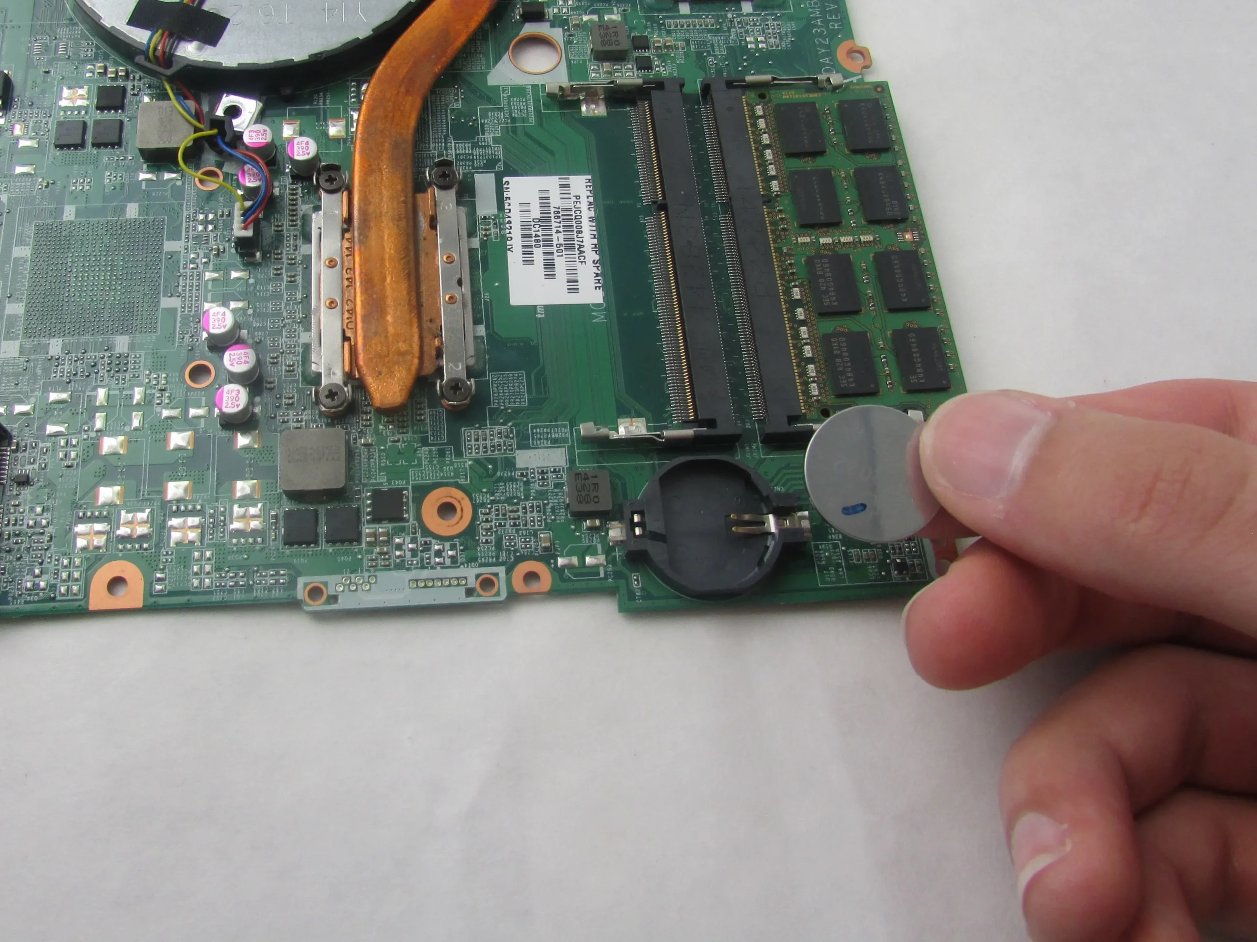 hewlett packard cmos - Will HP laptop work without CMOS battery